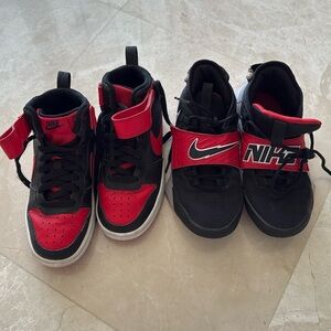 2 pair Nike sneakers